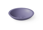 Dea Design Раковина чаша d51,5x10,5h см, Solid Surface, цвет: lilac DD9004 515 14