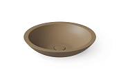 Dea Design Раковина чаша d51,5x10,5h см, Solid Surface, цвет: light camel DD9004 515 2