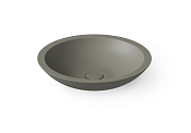 Dea Design Раковина чаша d51,5x10,5h см, Solid Surface, цвет: light grey DD9004 515 4