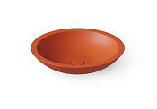 Dea Design Раковина чаша d51,5x10,5h см, Solid Surface, цвет: orange DD9004 515 7