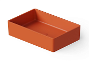 Dea Design Раковина чаша 60x40x14,5h см, Solid Surface, цвет: orange DD9009 600 7