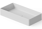 Dea Design Раковина чаша 80x40x14,5h см, Solid Surface, цвет: white DD9010 800 18