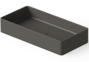 Dea Design Раковина чаша 80x40x14,5h см, Solid Surface, цвет: graphite DD9010 800 5