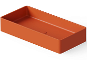 Dea Design Раковина чаша 80x40x14,5h см, Solid Surface, цвет: orange DD9010 800 7