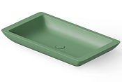 Dea Design Раковина чаша 80x45x10,5h см, Solid Surface, цвет: mint DD9013 800 12