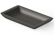 Dea Design Раковина чаша 80x45x10,5h см, Solid Surface, цвет: graphite DD9013 800 5