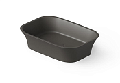 Dea Design Раковина чаша 55x38x14h см, Solid Surface, цвет: graphite DD9030 550 5