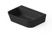 Dea Design Раковина чаша 55x40x14,5h см, Solid Surface, цвет: black DD9031 550 16