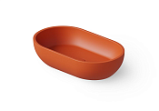 Dea Design Раковина чаша 55x32x13h см, Solid Surface, цвет: orange DD9033 550 7