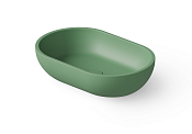 Dea Design Раковина чаша 58x38x14h см, Solid Surface, цвет: mint DD9034 580 12