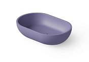 Dea Design Раковина чаша 58x38x14h см, Solid Surface, цвет: lilac DD9034 580 14