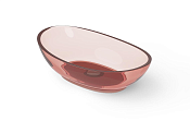 Dea Design Раковина чаша 60x35x16h см, Glasstech, цвет: pomegranate DD9037 600 R5