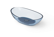 Dea Design Раковина чаша 60x35x16h см, Glasstech, цвет: royal blue DD9037 600 R7