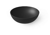 Dea Design Раковина чаша d40x14h см, Solid Surface, цвет: black DD9038 400 16