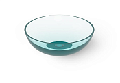 Dea Design Раковина чаша d42x16h см, Glasstech, цвет: lake water blue DD9038 420 R8