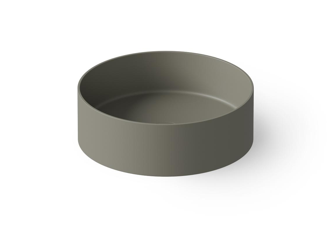 Dea Design Раковина чаша d45x14,5h см, Solid Surface, цвет: light grey DD9061 450 4