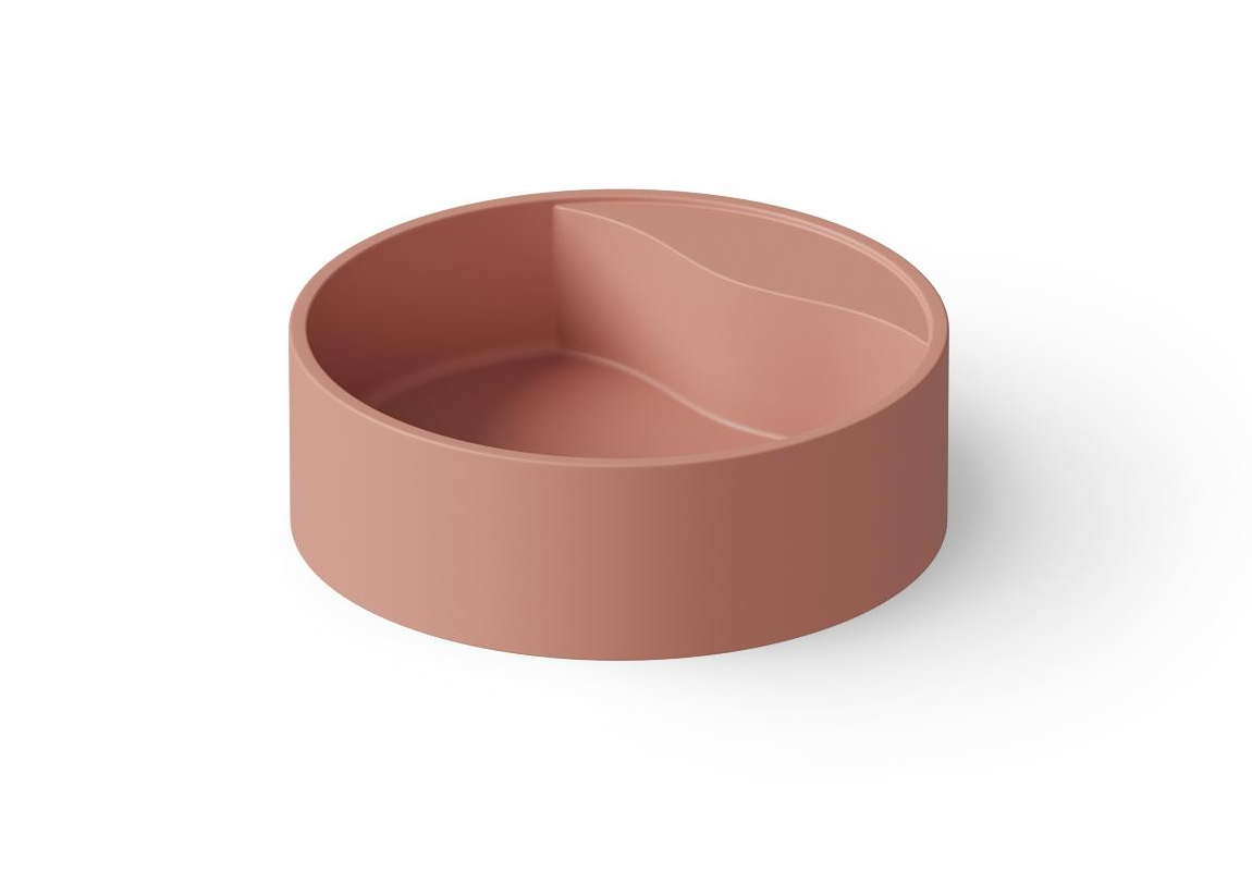 Dea Design Раковина чаша d45x14,5h см, Solid Surface, цвет: lotus DD9062 450 13