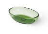 Dea Design Раковина чаша 60x40x15,5h см, Glasstech, цвет: emerald DD9077 600 R3