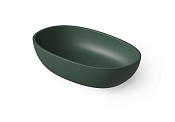 Dea Design Раковина чаша 60x36x14h см, Solid Surface, цвет: dark green DD9078 600 11