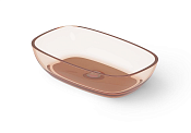 Dea Design Раковина чаша 60x36x14h см, Glasstech, цвет: brown copper DD9079 600 R9