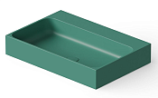 Dea Design Раковина чаша 60x41x10,5h см, Solid Surface, цвет: green DD9083 600 10