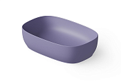 Dea Design Раковина чаша 55x36x14h см, Solid Surface, цвет: lilac DD9092 550 14