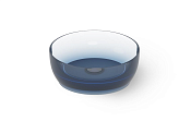 Dea Design Раковина чаша d40x14h см, Glasstech, цвет: royal blue DD9093 400 R7