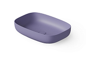 Dea Design Раковина чаша 55x38x12h см, Solid Surface, цвет: lilac DD9094 550 14