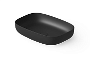 Dea Design Раковина чаша 55x38x12h см, Solid Surface, цвет: black DD9094 550 16