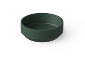 Dea Design Раковина чаша d43x15h см, Solid Surface, цвет: dark green DD9096 430 11