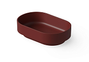 Dea Design Раковина чаша 56x36x15h см, Solid Surface, цвет: red wine DD9097 560 17