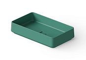 Dea Design Раковина чаша 58x34x12h см, Solid Surface, цвет: green DD9100 580 10