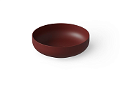 Dea Design Раковина чаша d40x12h см, Solid Surface, цвет: red wine DD9101 400 17