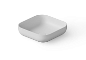 Dea Design Раковина чаша 40x40x12h см, Solid Surface, цвет: white DD9102 400 18