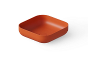 Dea Design Раковина чаша 40x40x12h см, Solid Surface, цвет: orange DD9102 400 7