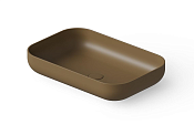 Dea Design Раковина чаша 58x38x12h см, Solid Surface, цвет: dark camel DD9103 580 1