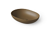 Dea Design Раковина чаша 52x38x12h см, Solid Surface, цвет: dark camel DD9105 520 1