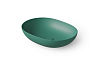 Dea Design Раковина чаша 52x38x12h см, Solid Surface, цвет: green DD9105 520 10