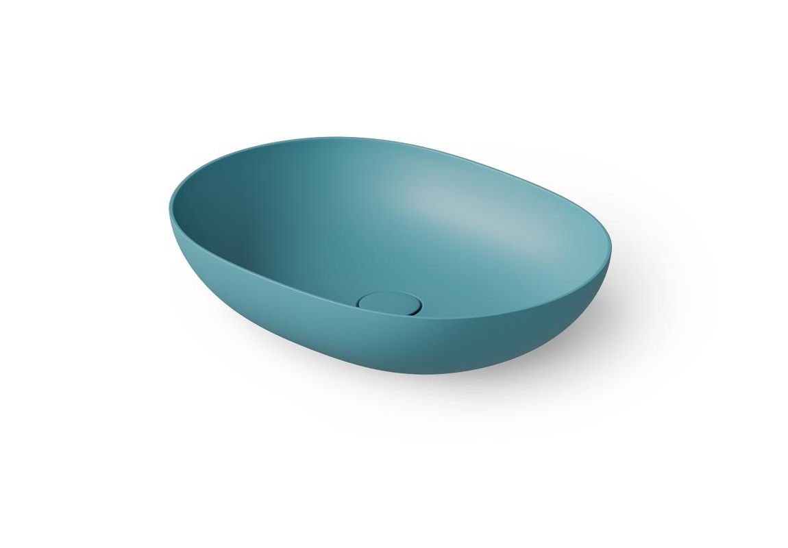 Dea Design Раковина чаша 52x38x12h см, Solid Surface, цвет: wave DD9105 520 15