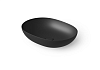 Dea Design Раковина чаша 52x38x12h см, Solid Surface, цвет: black DD9105 520 16