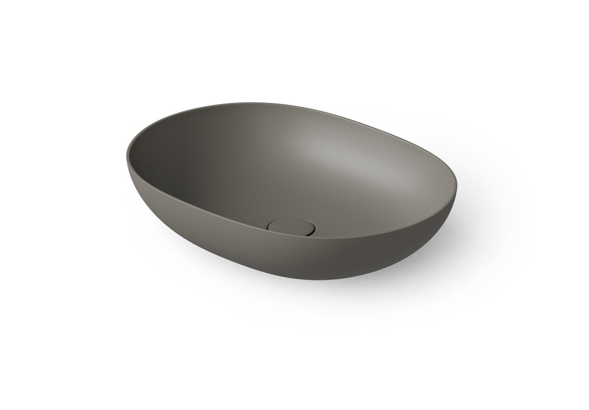 Dea Design Раковина чаша 52x38x12h см, Solid Surface, цвет: grey DD9105 520 3