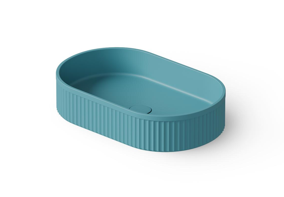 Dea Design Раковина чаша 55x35x12h см, Solid Surface, цвет: wave DD9801 550 15
