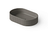 Dea Design Раковина чаша 55x35x12h см, Solid Surface, цвет: grey DD9801 550 3