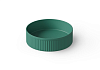 Dea Design Раковина чаша d40x12h см, Solid Surface, цвет: green DD9802 400 10
