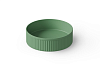 Dea Design Раковина чаша d40x12h см, Solid Surface, цвет: mint DD9802 400 12