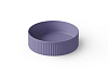 Dea Design Раковина чаша d40x12h см, Solid Surface, цвет: lilac DD9802 400 14