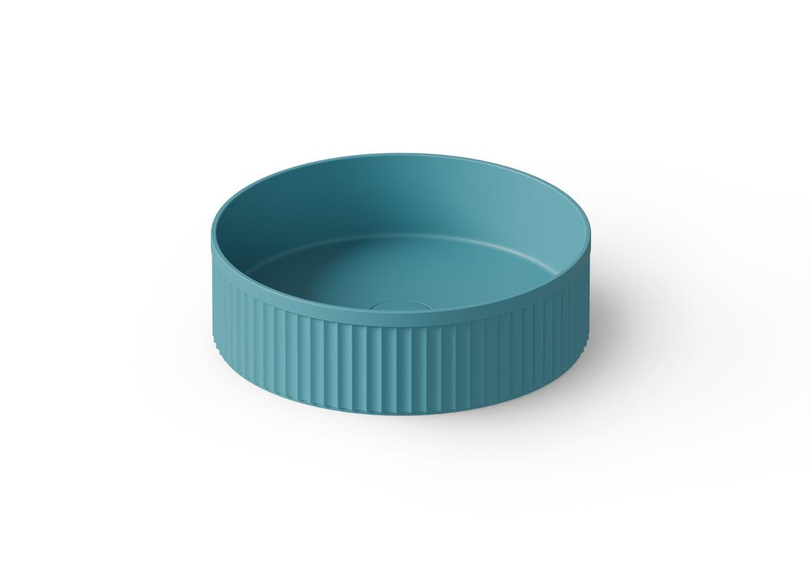 Dea Design Раковина чаша d40x12h см, Solid Surface, цвет: wave DD9802 400 15