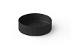 Dea Design Раковина чаша d40x12h см, Solid Surface, цвет: black DD9802 400 16