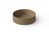Dea Design Раковина чаша d40x12h см, Solid Surface, цвет: light camel DD9802 400 2
