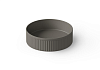 Dea Design Раковина чаша d40x12h см, Solid Surface, цвет: grey DD9802 400 3